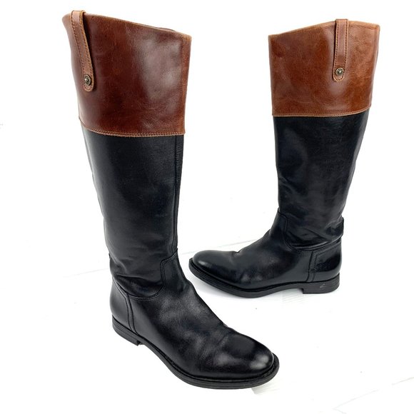 ENZO ANGIOLINI 'Ellerby" Leather‎ Riding Boots